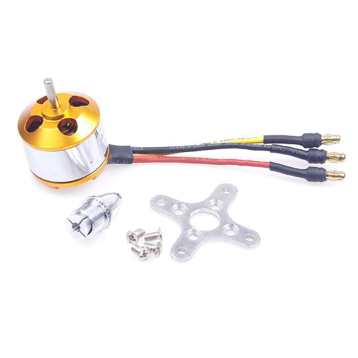 A2212 2450KV BLDC Motor for RC Drones and Quadcopters