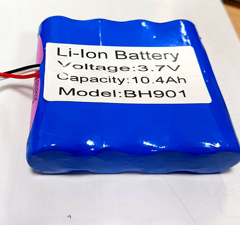 3.7V 10.4Ah Lithium Ion Battery Pack of 4 Battery.