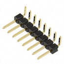 1x8Pin 2.54mm Pitch 90 Degree Male Single Row Header Strip