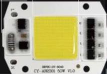 Warm White color-50W 32V COB LED Chip 6040(60X40mm)