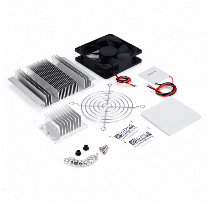 Thermoelectric Peltier Refrigeration Cooling System DIY Kit With TEC-12706 Peltier