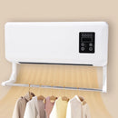 Mini Wall Mounted Air Conditioner(Heat Fan) Portable Air Conditioner Wall Mounted AC Fan with Digital Display