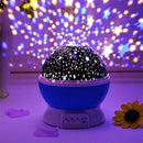 Star Maker Rotating 360 Degree Moon Night Light Lamp Projector Night Lamp