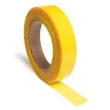 6mm Polyester adhesive tape Yellow color (50 meter)