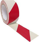 48mm Floor marking tape Red/White color (15 Meter)