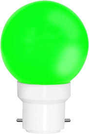 Night Lamp 0.5 Watt LED bulb Green color