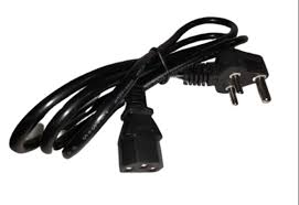 1.25Mtr Black Computer Power Supply Cord