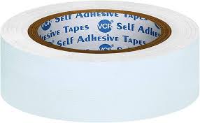 24mm PVC tape fine quality White color-25 Meter