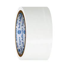 48mm Polyester adhesive tape Milky White color (50 meter)