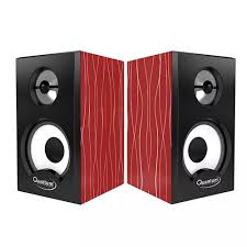 QUANTRON AUX SPEAKER 2.0 (USB POWERED) QWS1205 WOODEN