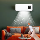 Mini Wall Mounted Air Conditioner(Heat Fan) Portable Air Conditioner Wall Mounted AC Fan with Digital Display