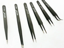 Vetus Anti-Static ESD Tweezers 6 Pcs Set