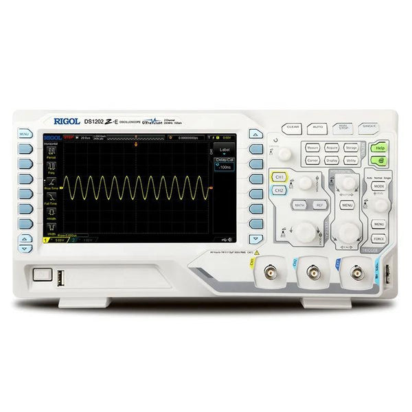 Rigol DS1202Z-E Two Channel / 200 MHz Digital Oscilloscope