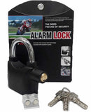 Alarm Lock Padlock Anti-Theft Security System Door Safety Lock  (Black)