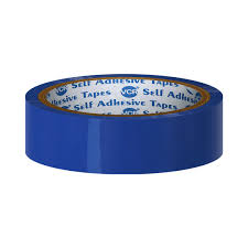 24mm Polyester adhesive tape Blue color (50 meter)