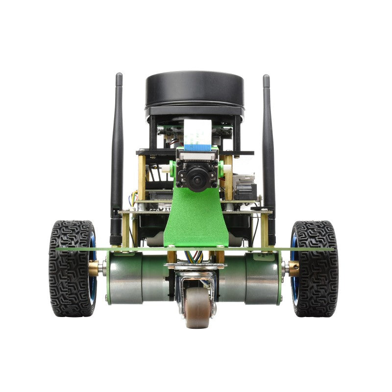 JetBot Professional Version ROS AI Kit, Dual Controllers AI Robot, Lidar Mapping, Vision Processing