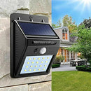 Solar Light 20 LED Bright Outdoor Security Lights with Motion Sensor Wireless Waterproof Night Lighting