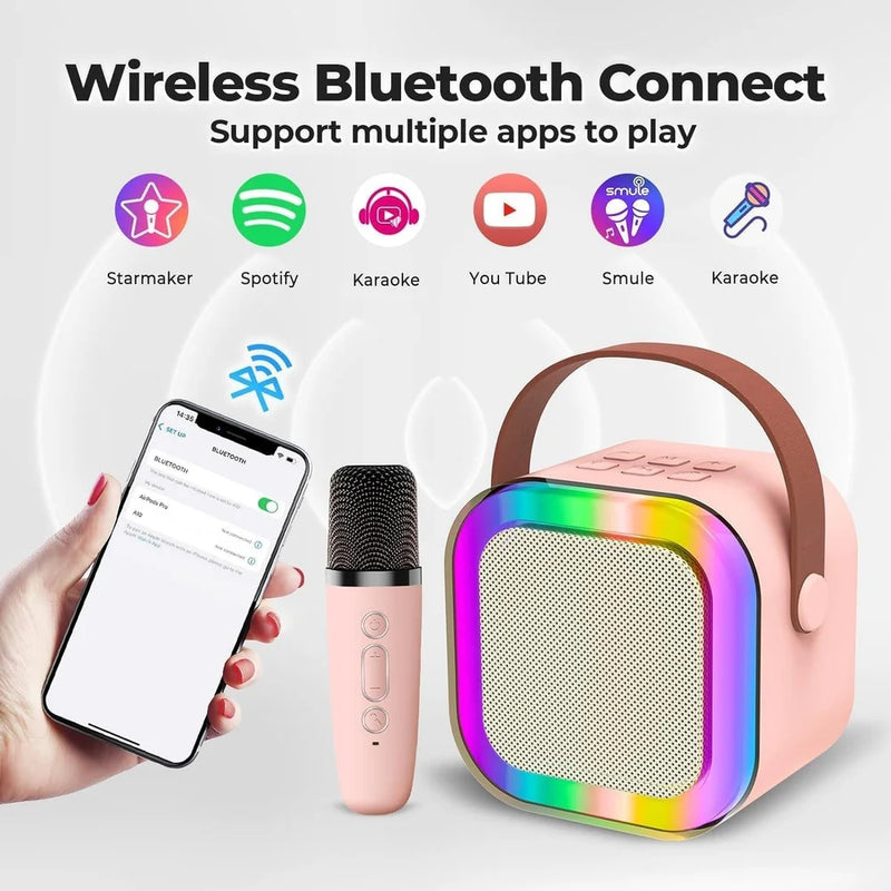 K12 Multicolor Modern Rechargeable Wireless Mini Bluetooth Speaker