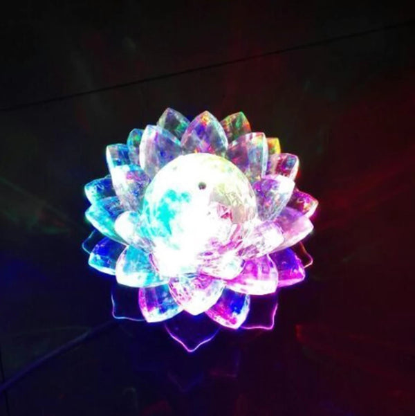 360 Degree LED Crystal Rotating Bulb Magic Disco LED Light