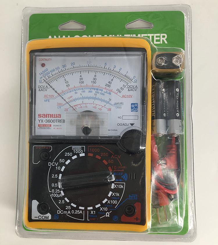 YX-3600TREB Analog Multimeter