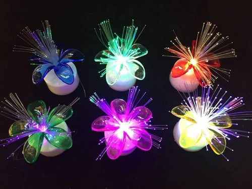 Fiber Optic Mini Color Change LED Flower Light