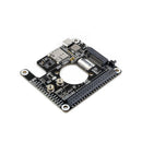 PCIe to 5G/4G/3G HAT designed for Raspberry Pi 5, Compatible with 3042/3052 packages SIMCom/Quectel 5G modules