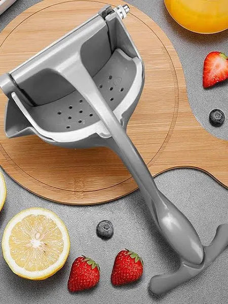 Aluminum Hand Manual Juicer Silver