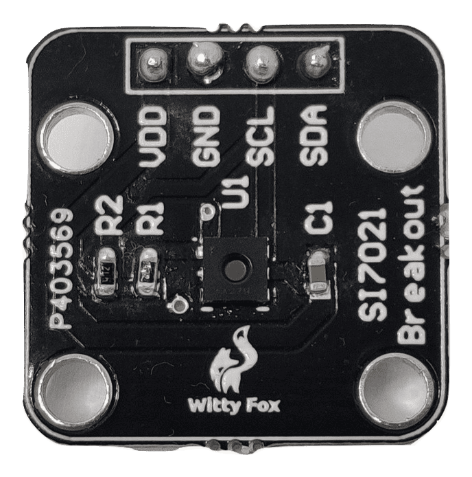 Witty Fox - SI7021 Humidity Temperature Sensor Breakout Board