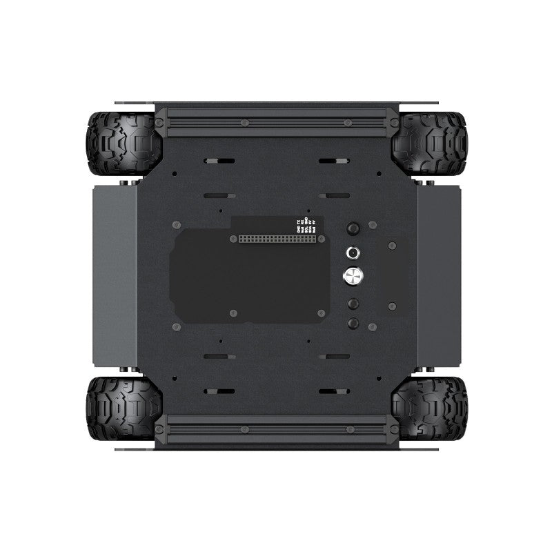 Flexible And Expandable 6x4 Off-Road UGV, With Extension Rails and ESP32 Slave Computer, 6 wheels 4WD Mobile Robot Chassis