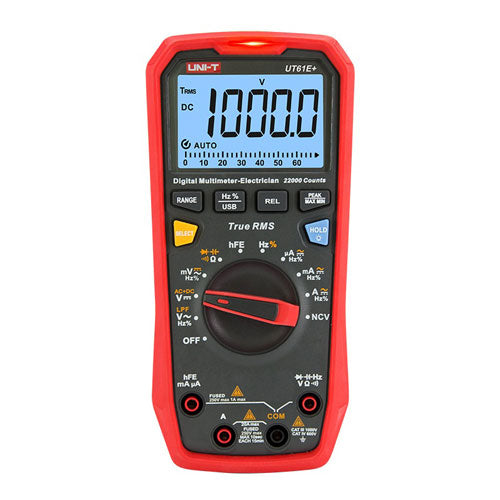 UNI-T UT61E+ True RMS Digital Multimeter