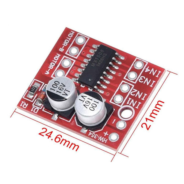 MX1508 Dual H Bridge DC PWM Stepper Motor Driver