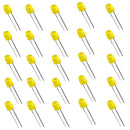 546 Oval Yellow LED(300-400mcd)