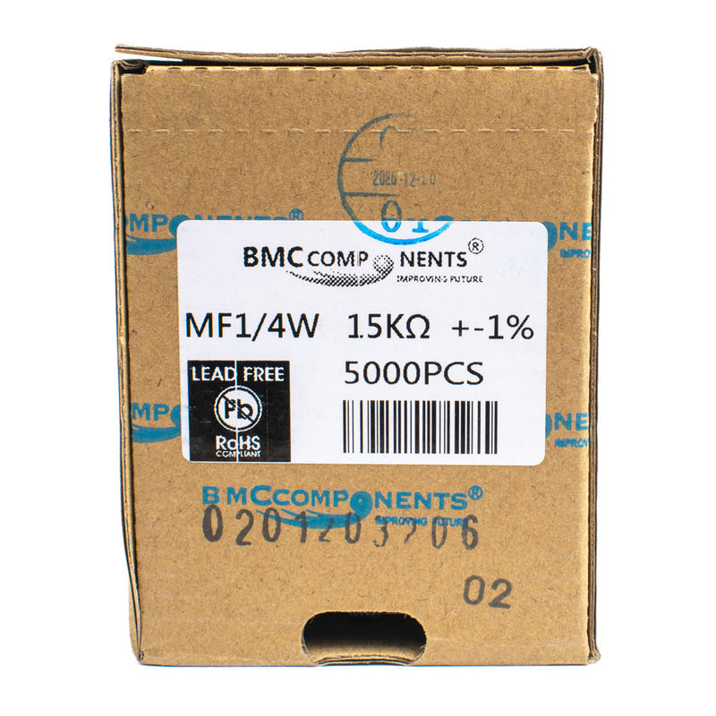 1.2M ohm 1% 1/4 Watt Resistor (Box of 5000) - MFR