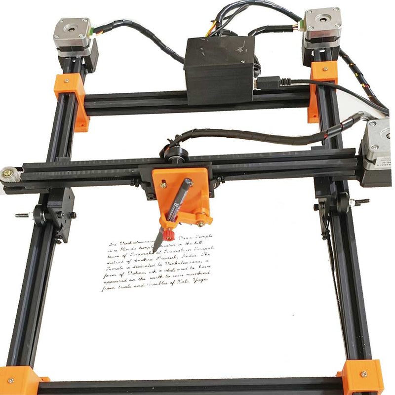 Techno-Tirupati; Fully Assembled XY Plotter For Writing, Drawing and S