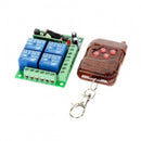 433MHz 24V 4 Channel Relay Module Wireless with RF Remote Control Switch