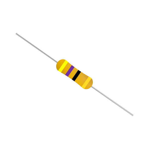 47 ohm 1/4 Watt Resistor