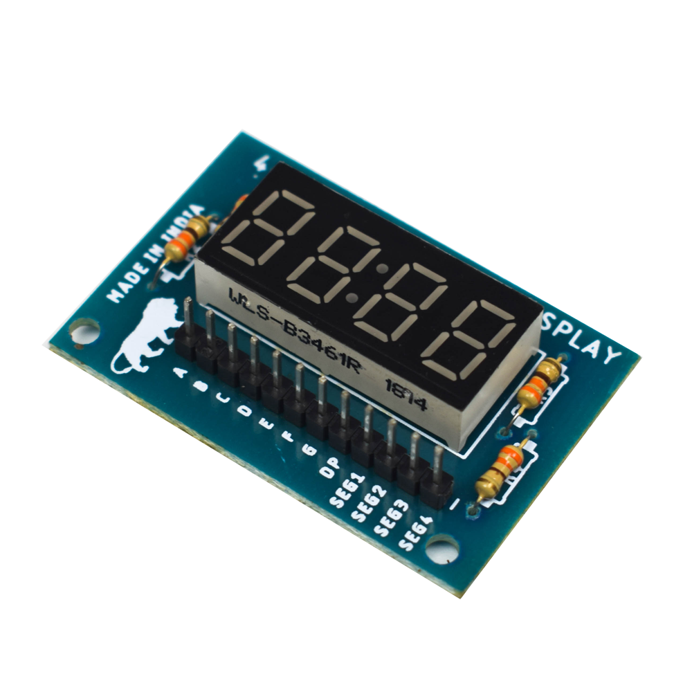 Buy 4-Digit 7-Segment Display Module at HNHcart.com