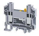 Connectwell CDTTU 10mmÂ² Slide Link Disconnect Screw Clamp Terminal Block