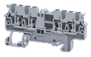 Connectwell CX2.5/4 2.5 sq.mm Spring Clamp Feed Through Terminal Blocks