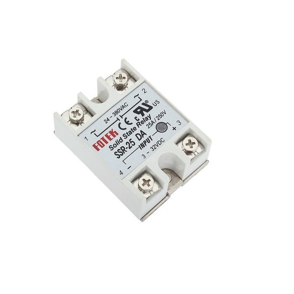 DC To AC SSR-25DA Solid State Relay Module 3-32 VDC /24-380VAC 25A