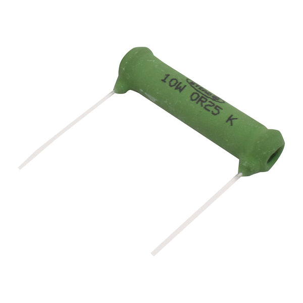 Stead 0.25 Ohm 10W 0R25 Wire Wound Resistor