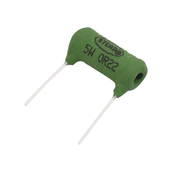 Stead 0.22 Ohm 5W 0R22 Wire Wound Resistor