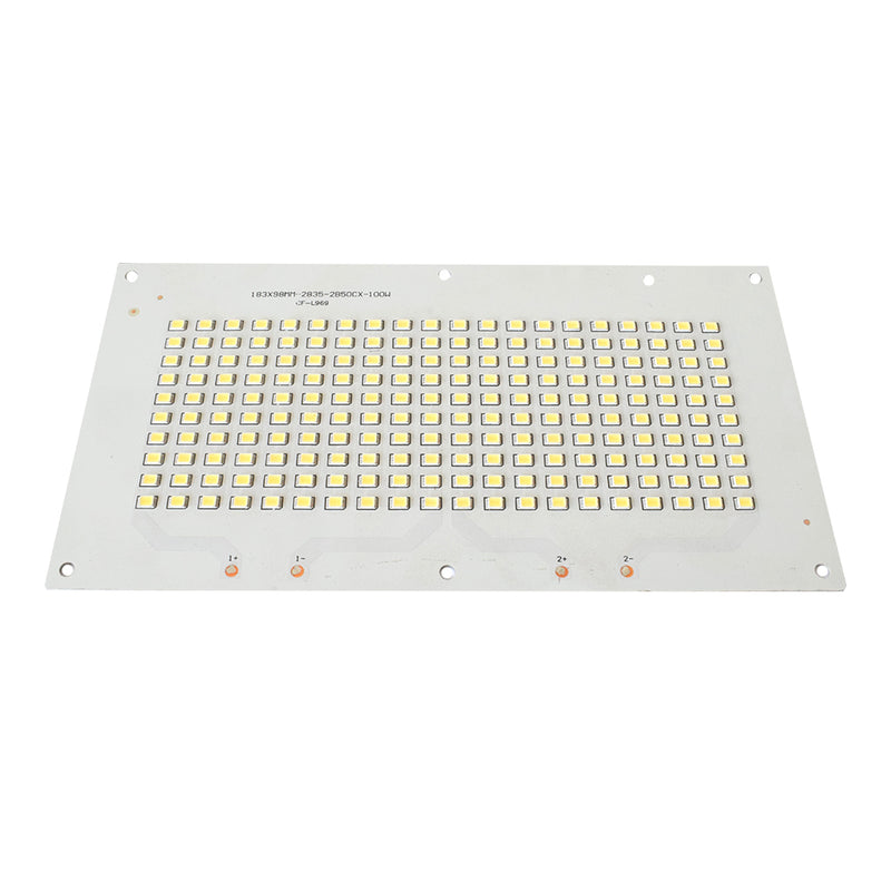 100W White 183 x 98mm Metal Core LED PCB For Street/Flood Lighting