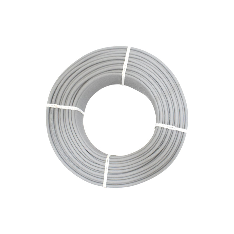 4 Core 14/.132mm Grey Shielded Cable (1 Meter)