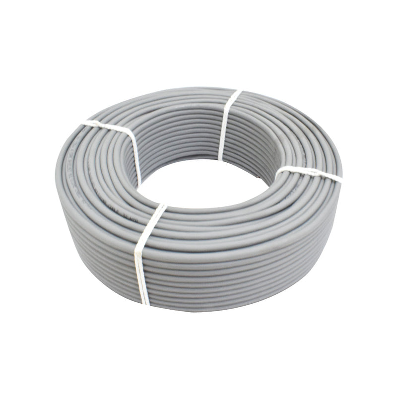 4 Core 14/.132mm Grey Shielded Cable (1 Meter)