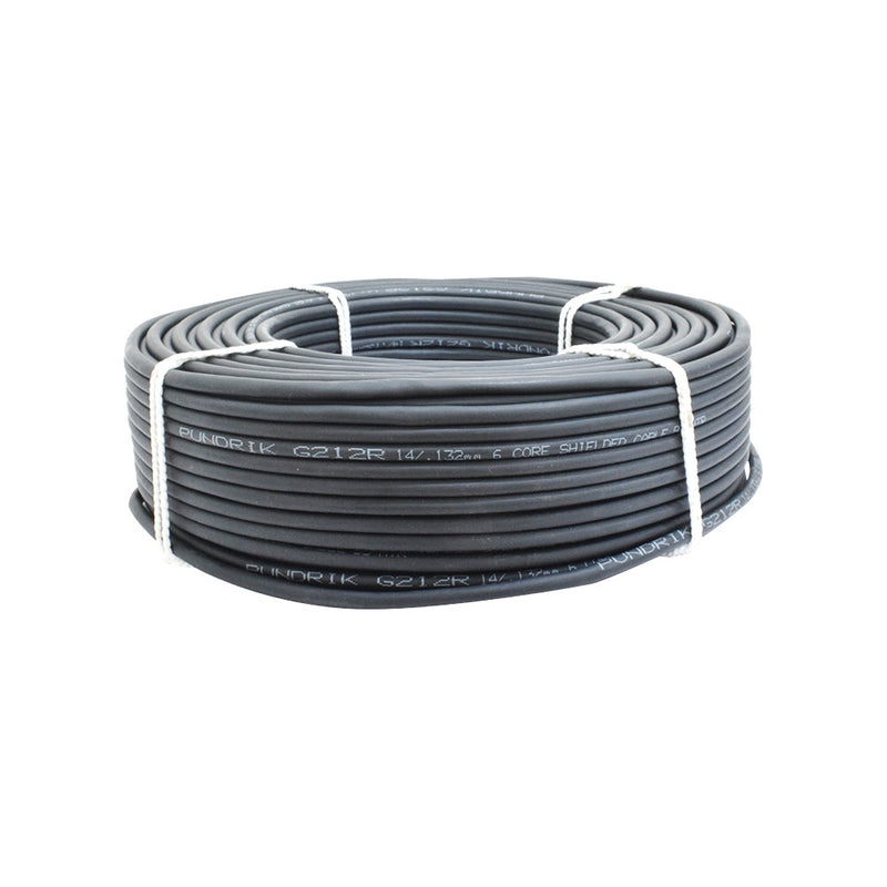 6 Core 14/.132 TC Shielded Cable (10 Meter)