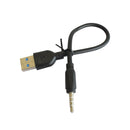 3.5mm Male Stereo Jack to Type-A USB Audio Adaptor Cable