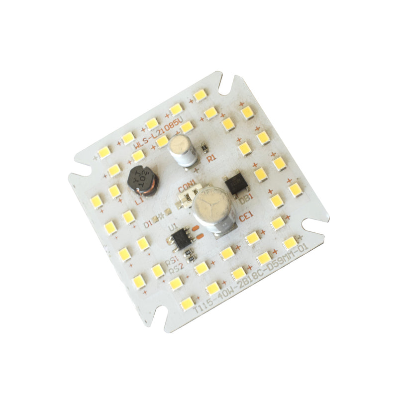 40W 220VAC White DOB LED PCB