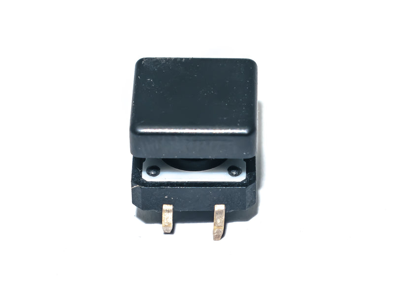 Black Square Cap for 12x12mm Tactile Push Button