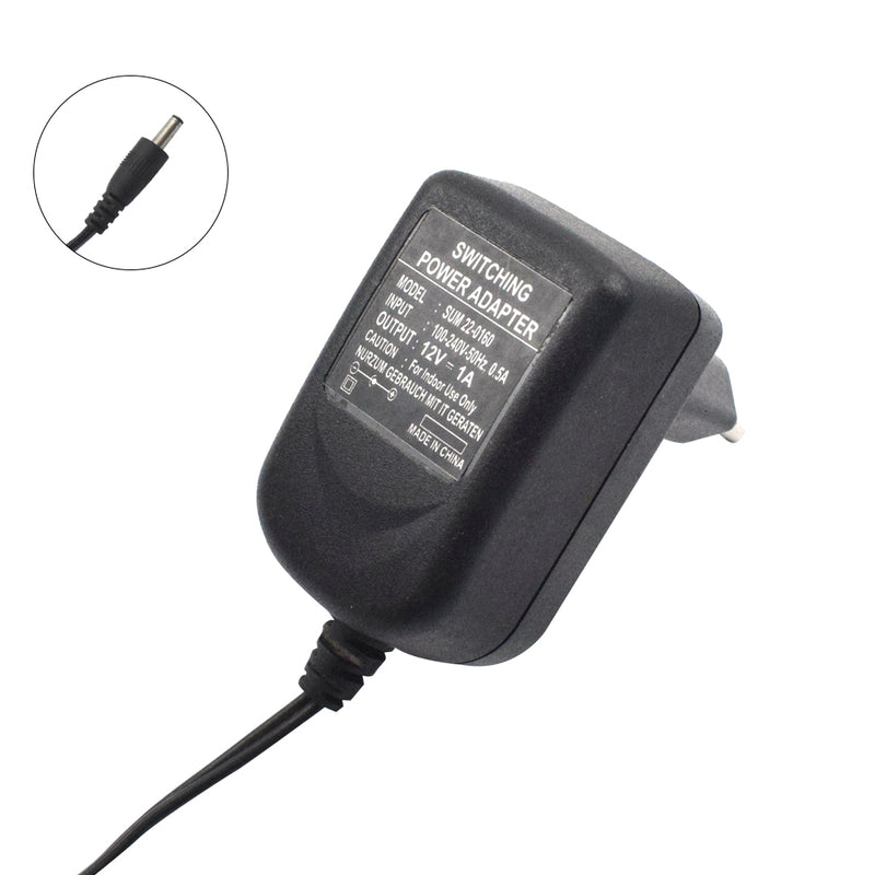 12V 1A AC-DC Switching Power Adapter